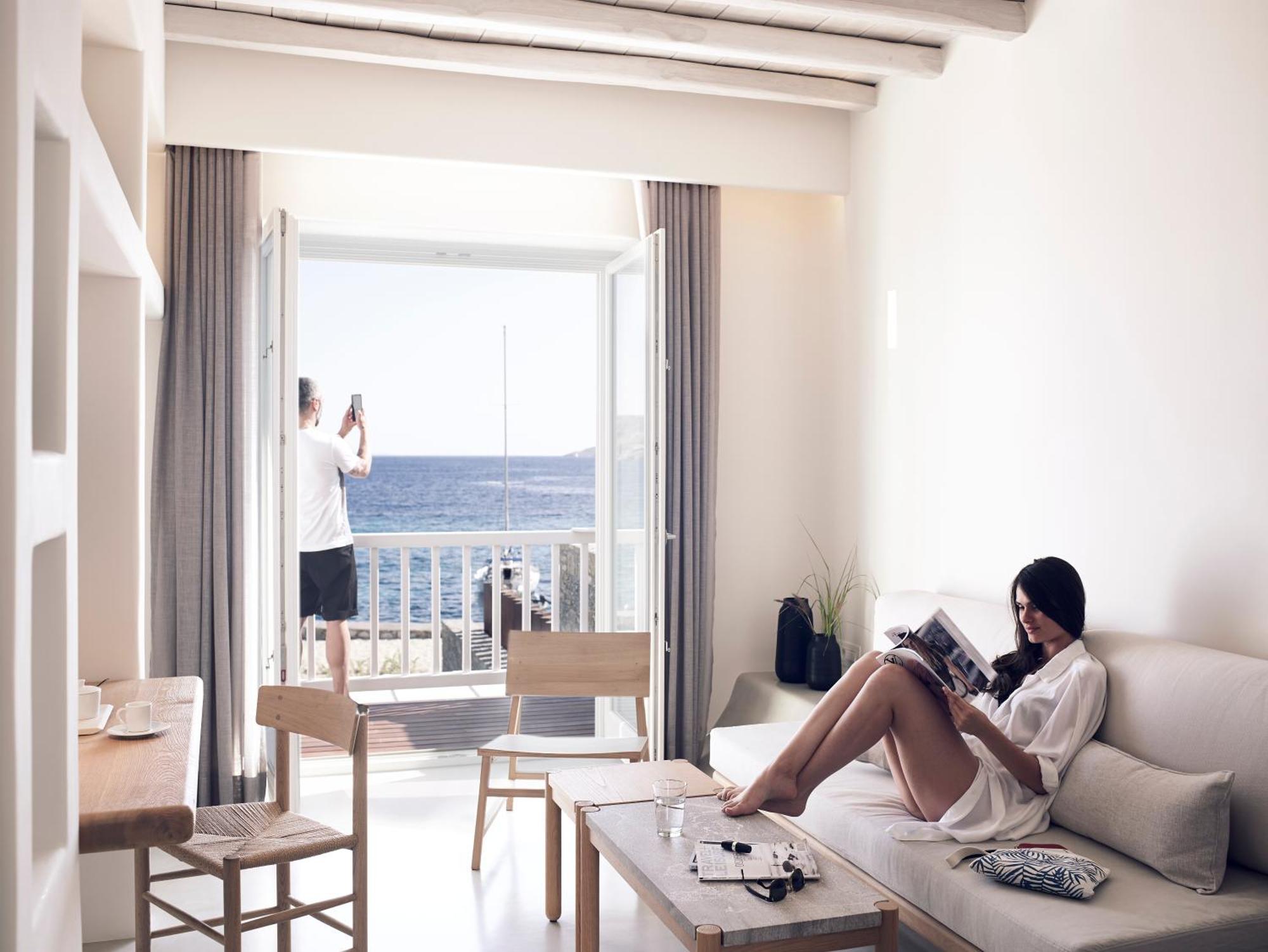 Mykonos Town Bill&Coo Mykonos-The Leading Hotels Of The World (Adults Only) חדר תמונה